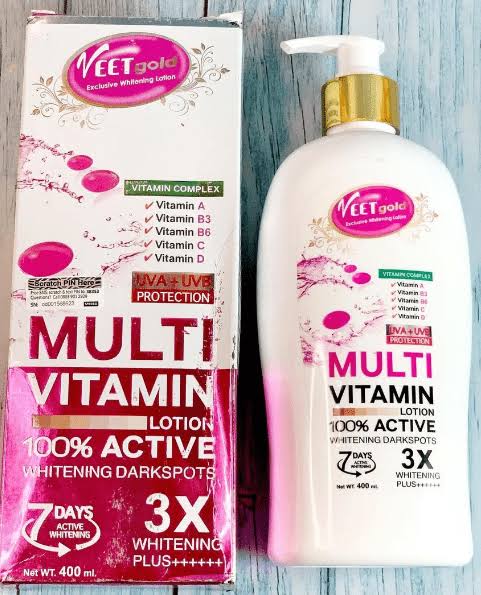 Veetgold Multivitamin Lightening Lotion 400ml