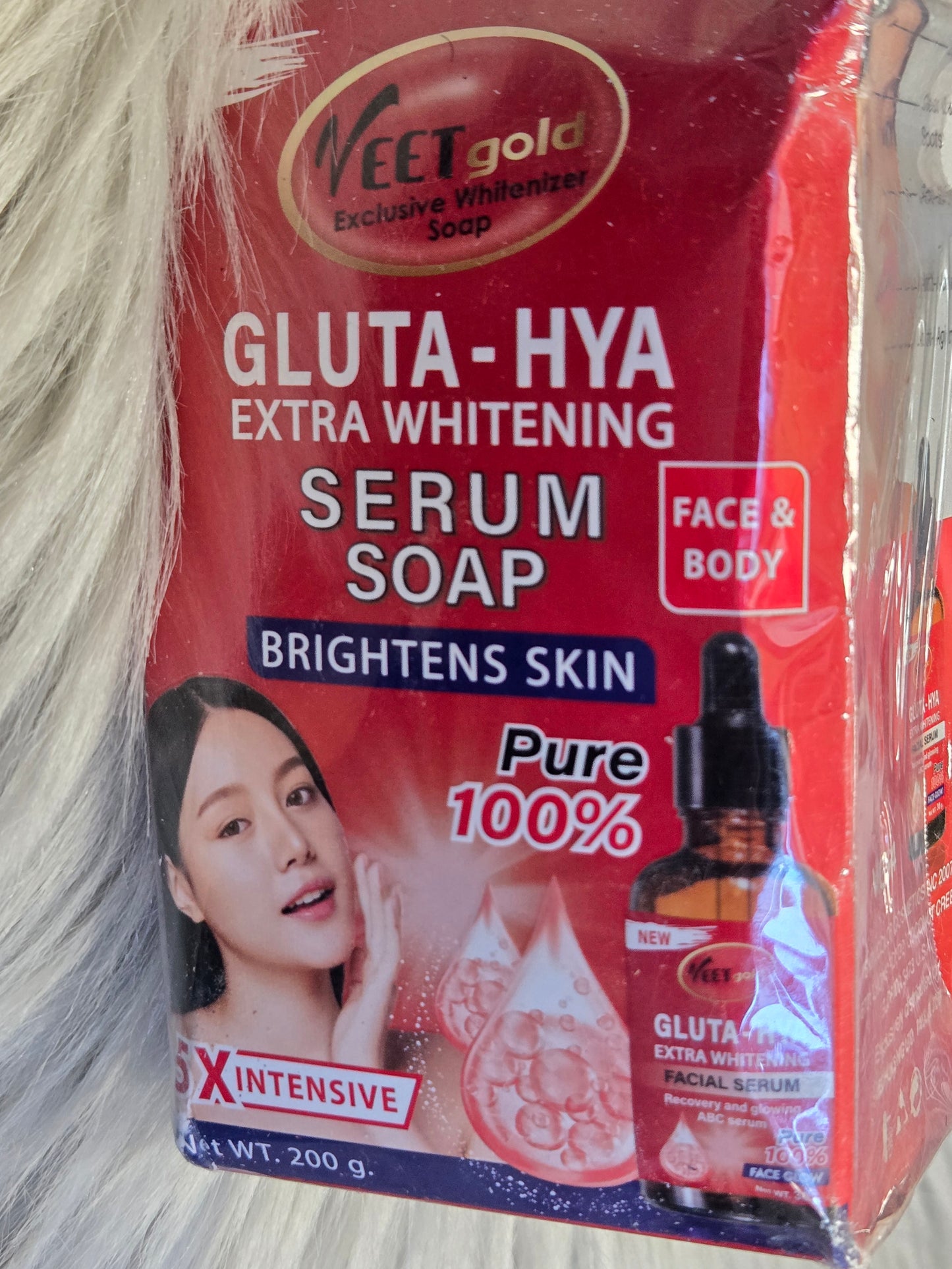 Veet Gold GLUTA-HYA SERUM SOAP