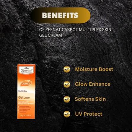 Zeenat Carrot Gel Cream