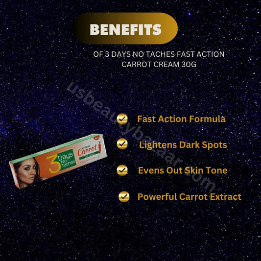 3 Days No Taches Carrot Cream [1pcs