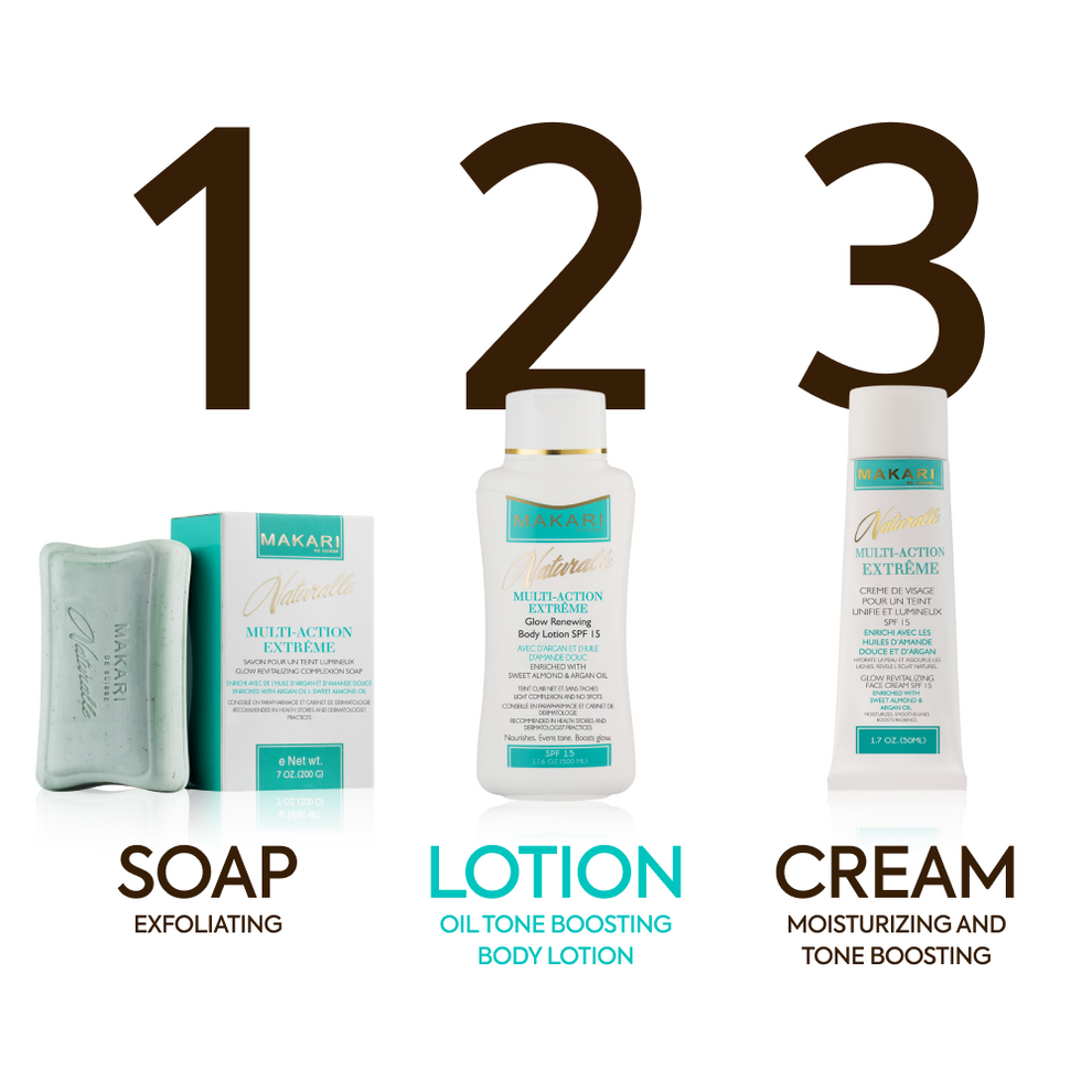MAKARI NATURALLE MULTI-ACTION EXTREME GLOW RENEWING BODY LOTION