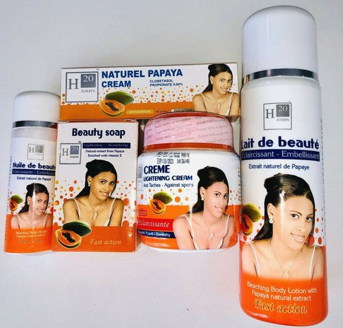 H20 Jours Papaya Lotion sets [5pcs