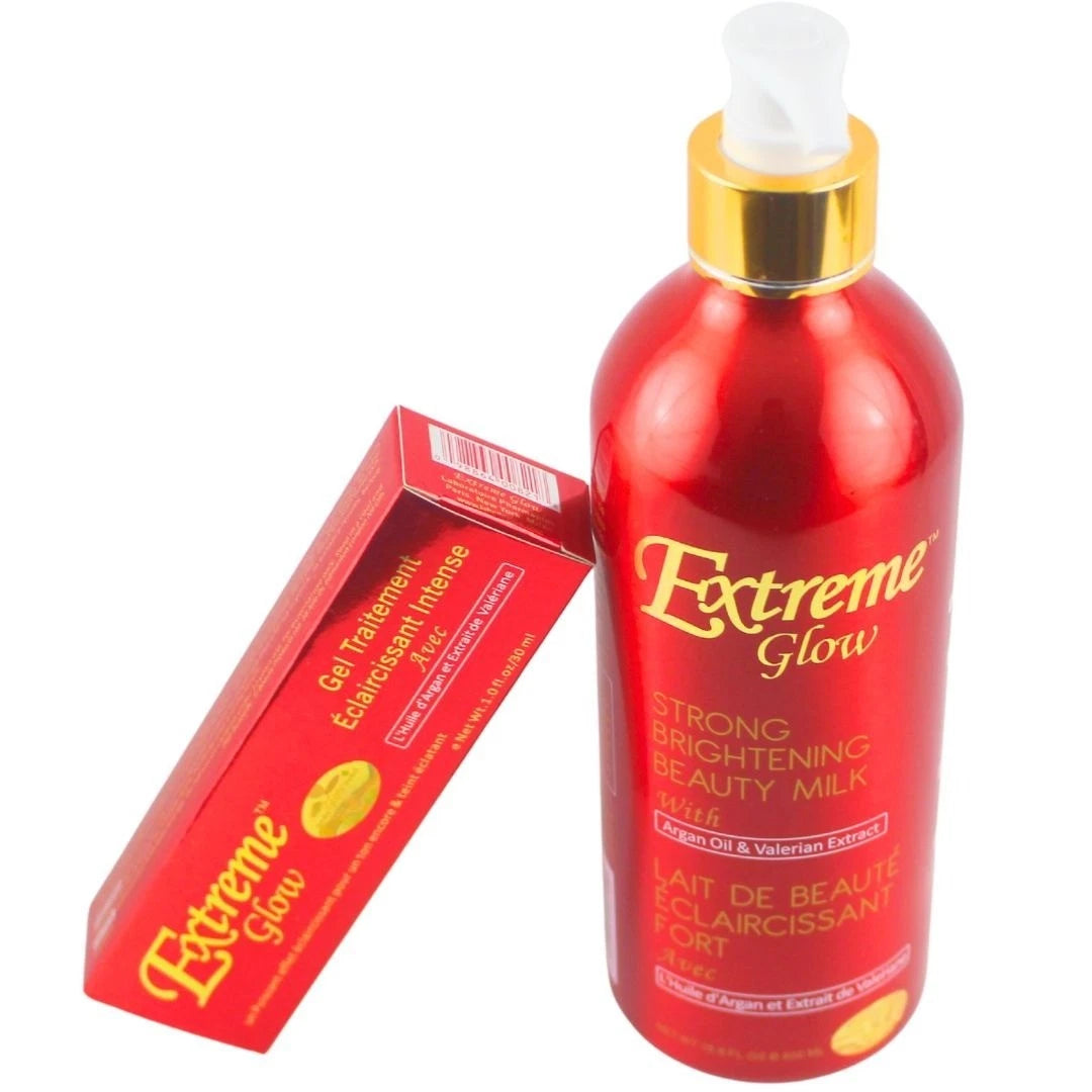 Extreme Glow Strong Lightening Beauty Milk And Cream