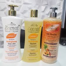 Zeenat Carrot Multiplex Skin Brightening sets 3pcs