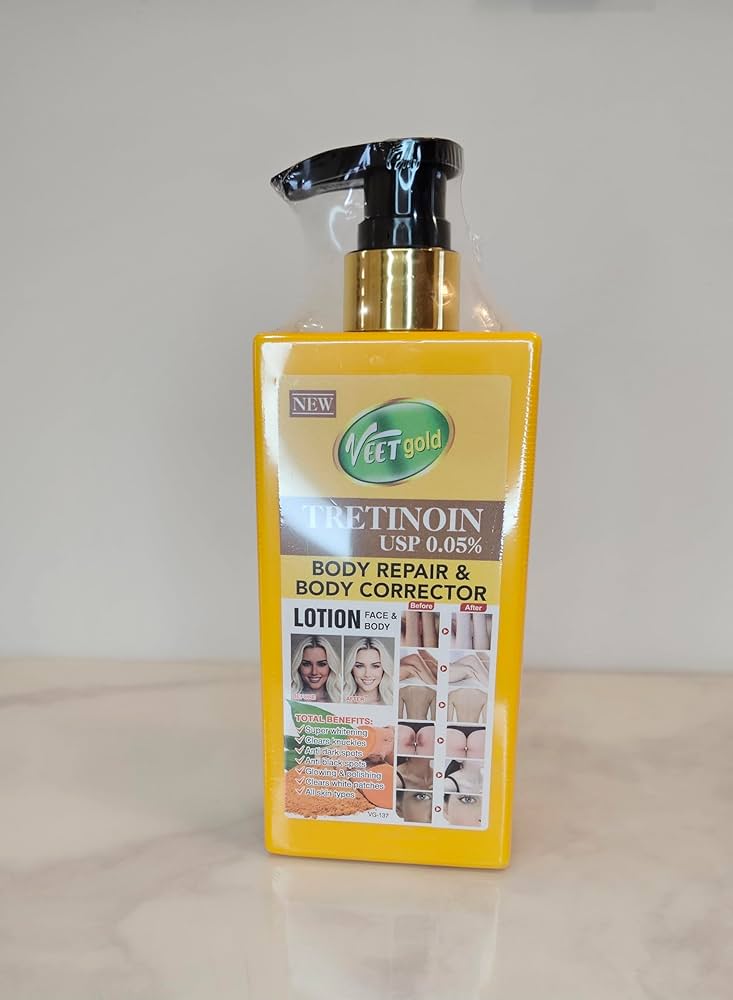 Veetgold Turmeric + Vitamin C Super Whitening Body repair & Body Corrector Lotion for Face and Body – lotion improves skin health & glowing. Clear Knuckles, Anti dark spot, Anti Blackk Spots. 500g