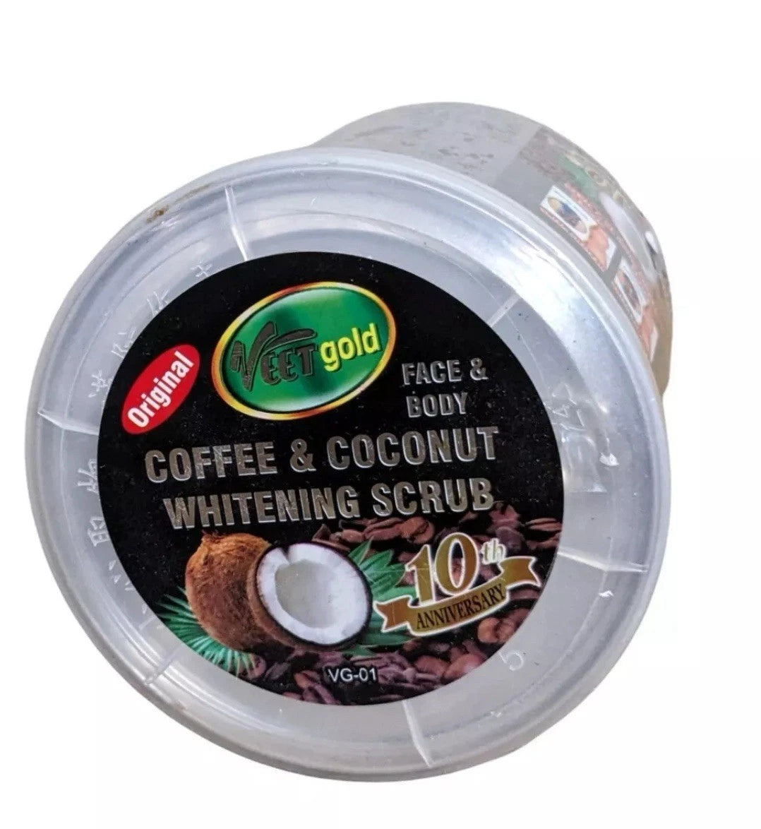 Veet Gold coffee coconut face and scrub