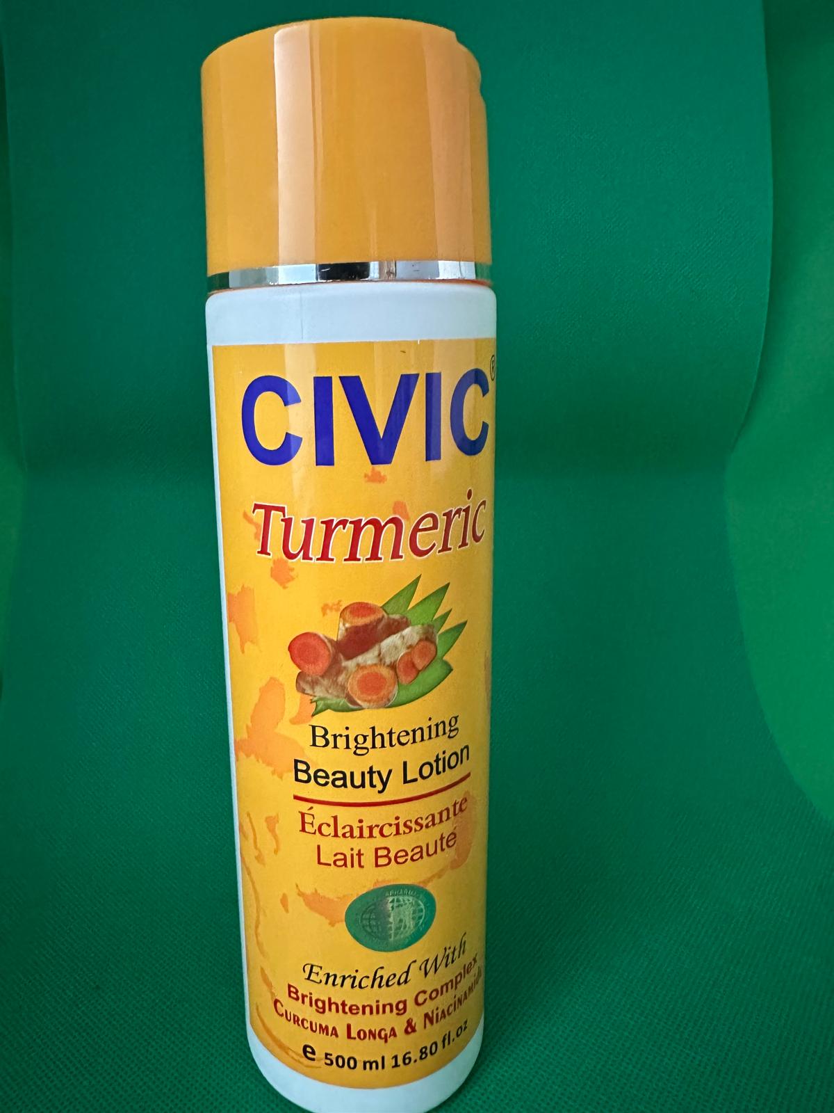 Civic Turmeric Body Lotion 16.80oz
