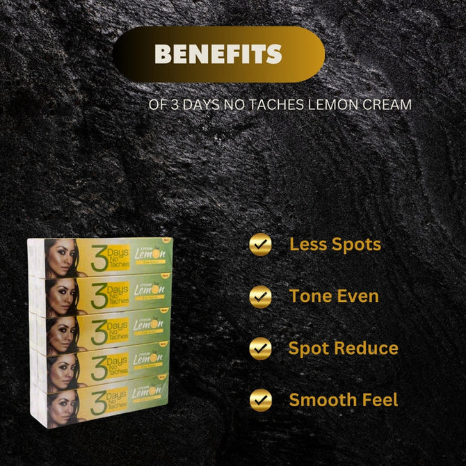 3 Days No Taches Lemon Cream
