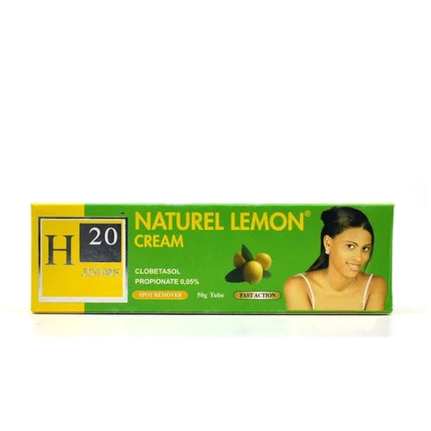 H20 Jours Natural Lemon Cream