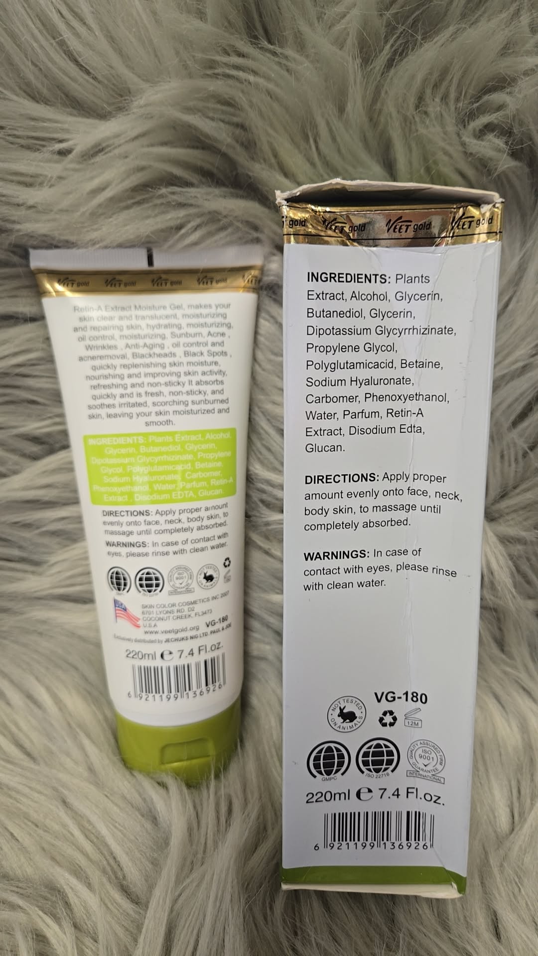 Veet Gold Retin-A Ant-Blemish&Anti Acne Peeling Gel