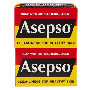 Asepso Antibacterial Bar Soap, Original Scent