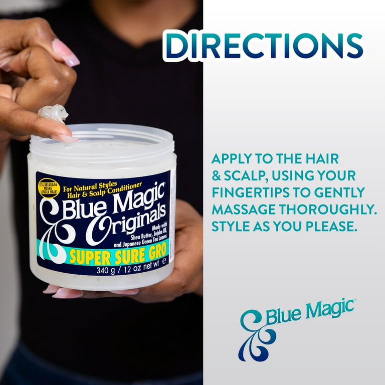 Blue Magic Original Super Sure Gro Hair & Scaple Conditioner 12oz