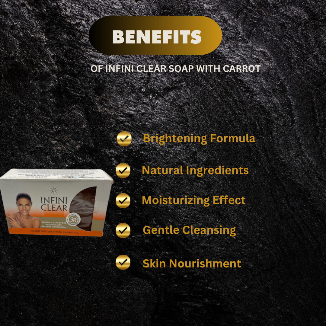 INFINI CLEAR INTENSIVE CARROT OIL CLARIFYING SOAP