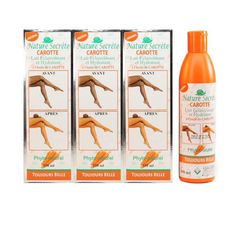Nature Secrete Carrot Body Lotion X3