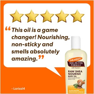 Palmer's Raw Shea Nourish Body Oil, 8.5 OZ