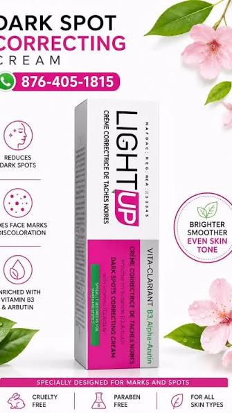 Light Up Dark Spots Correcting With Vitamin B3,Arbutin Tube Cream 
🔍
