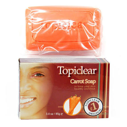 Topiclear Carrot Body Lotion & Carrot Soap