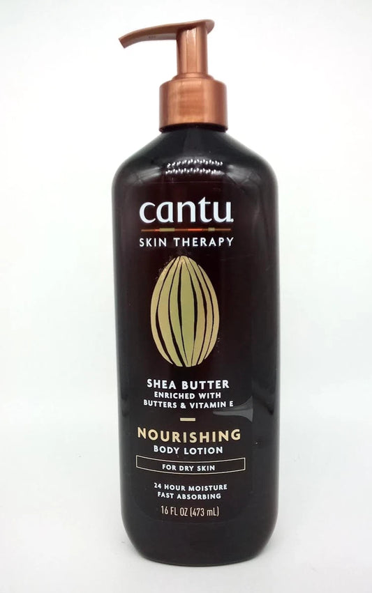 Cantu Skin Therapy Shea Butter Nourishing Body Lotion for Dry Skin 16oz