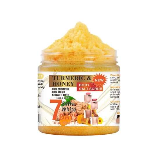 Turmeric & Honey 7 Days Extra White Face & Body Scrub 350g