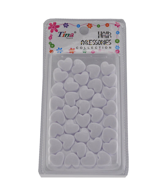 Tina Heart shape Children Hair beads