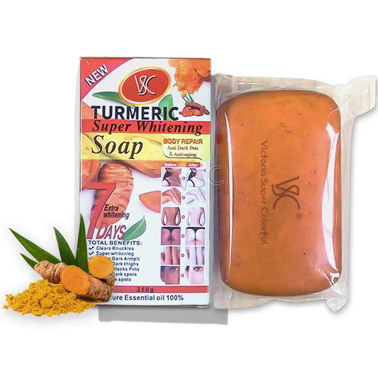 Victoria Super coloful Turmeric Soap