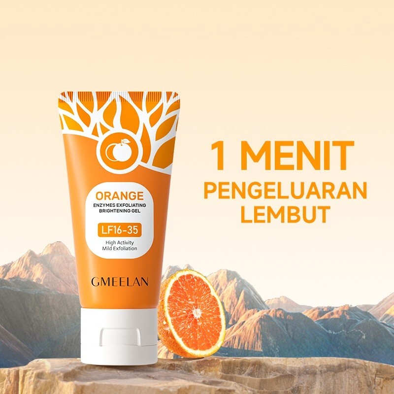 Orange Enzymes Exfoliating Gel for Face & Body, Orange Exfoliating Gel