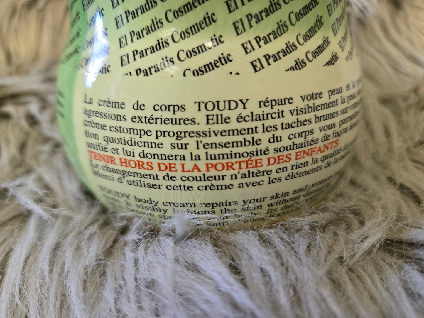 Toudy Body cream