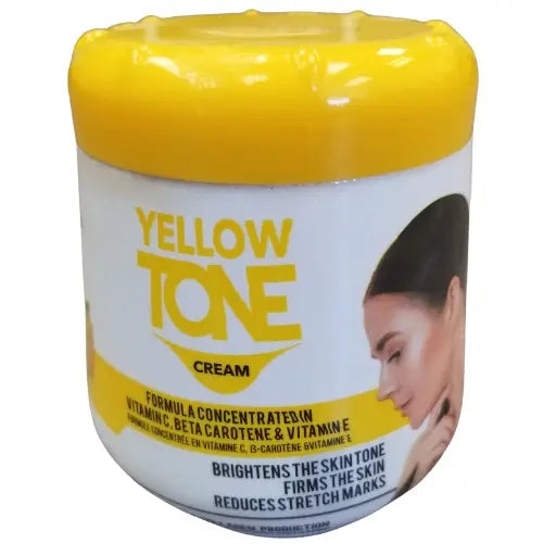 Yellow Tone Beauty Cream 450ml – Vitamin C,E Stretch Marks Remover
