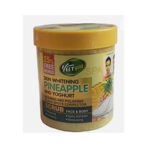Veet Gold Pineapple Face and Body Scrub 500g