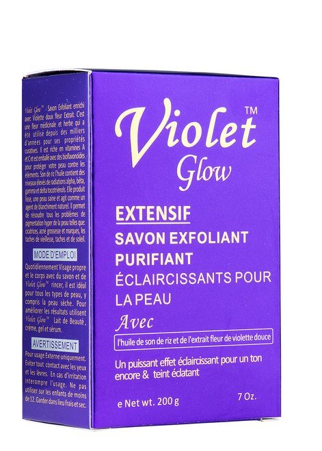 Violet Glow Extensive Exfoliating Purifying Soap