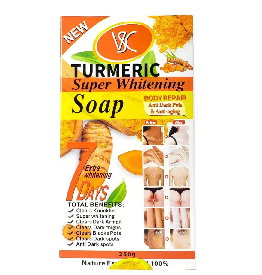 Victoria Super coloful Turmeric Soap