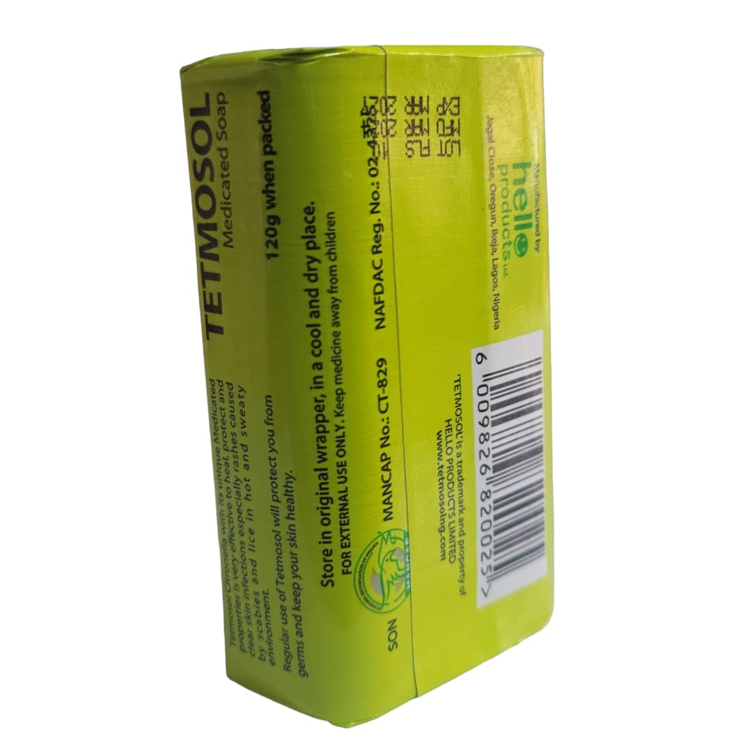 2x Tetmosol  Soap With Citronella 120g