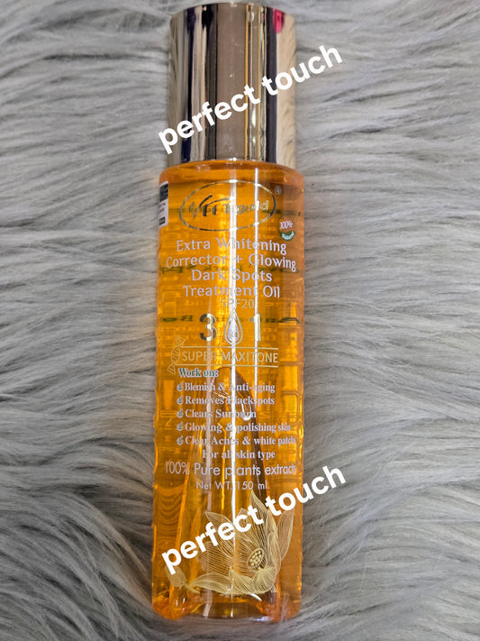 Veet Gold 3 in 1 Body Treatment oil Firming and Toning oil with Spf