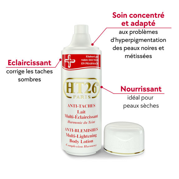 HT26 Multi-Lightening Body Lotion – Evens and Brightens Skin Tone :