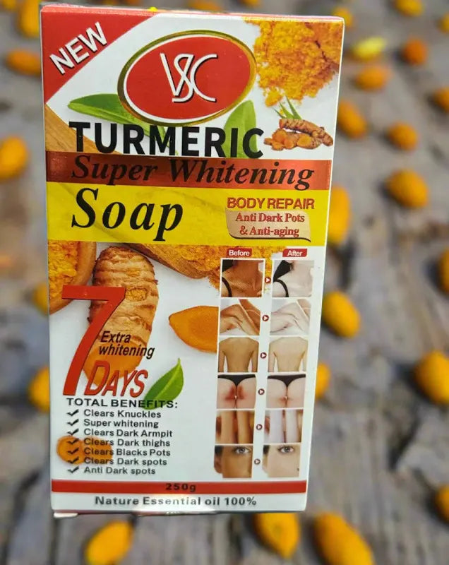 Victoria Super coloful Turmeric Soap