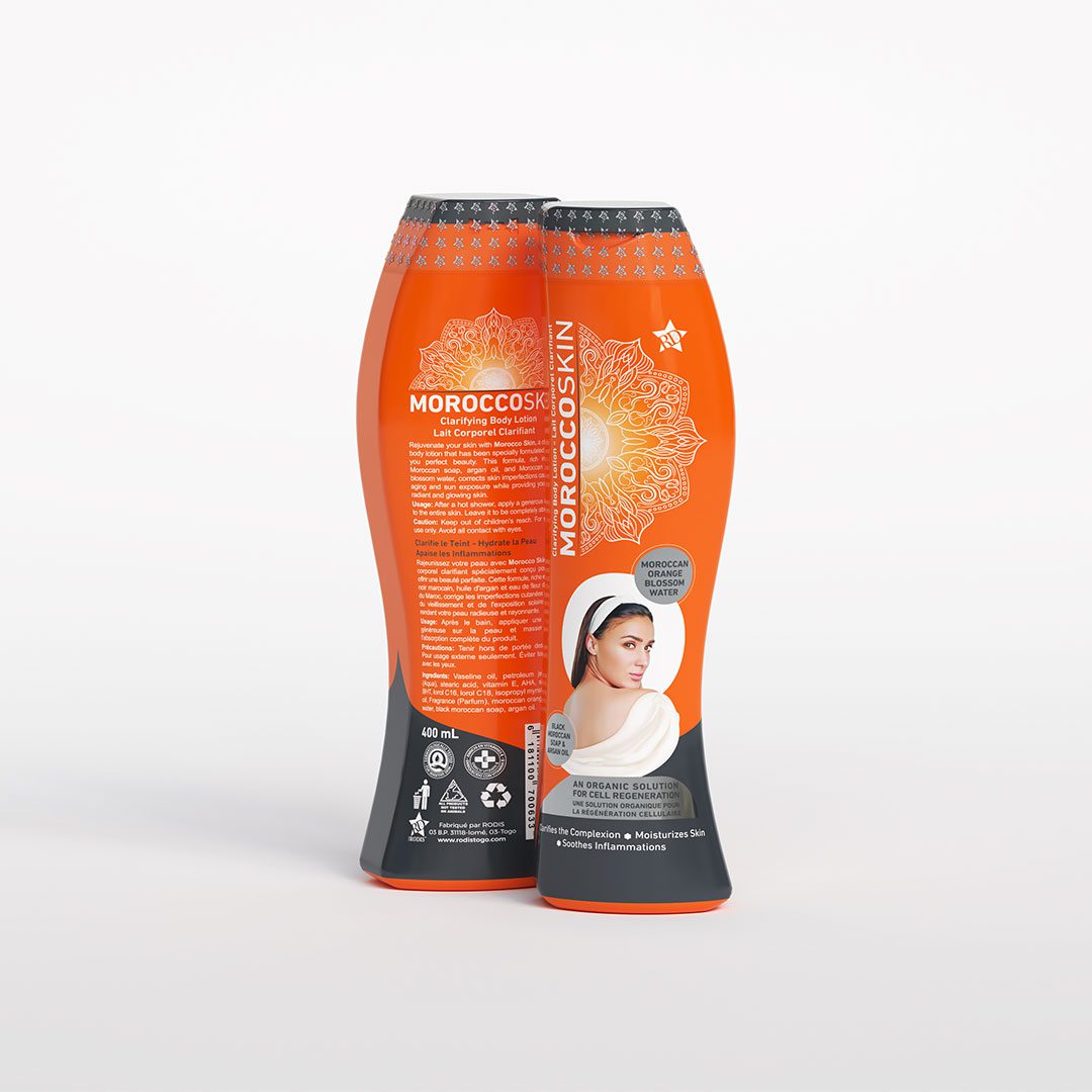 MOROCCOSKIN Clarifying Body Lotion – Moroccan Orange Blossom 400ML