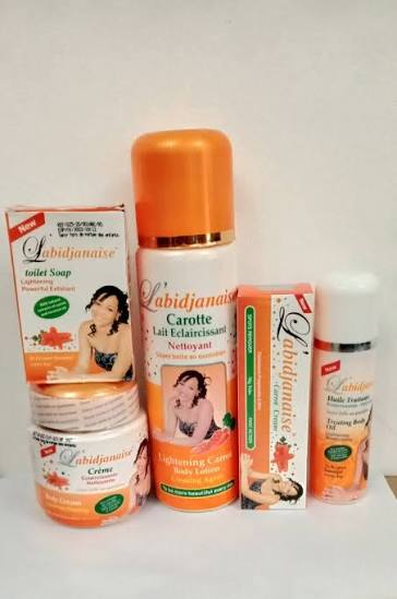 Labidjanaise Lightening Carrot Body Lotion set [5pcs