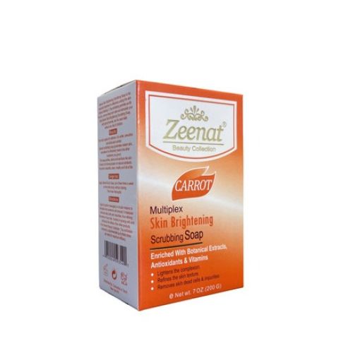 Zeenat Carrot Scrubbing Soap 7 oz