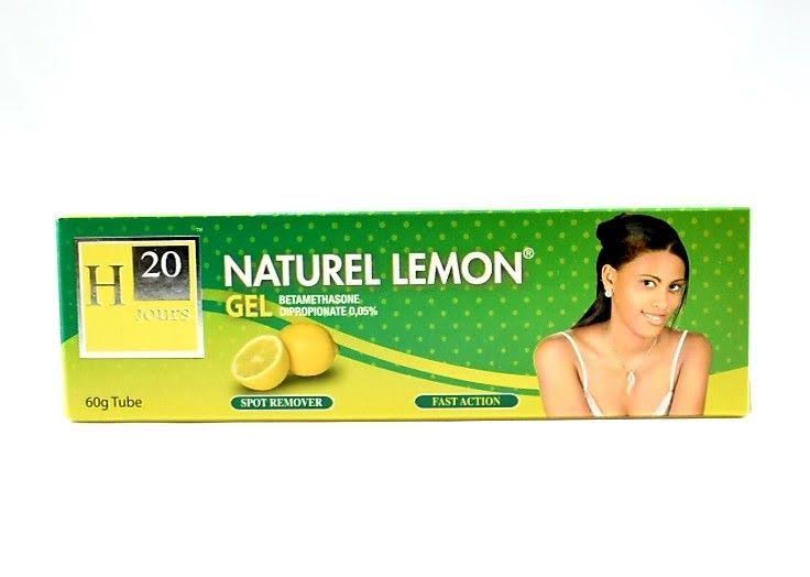 H20 Jours Natural Lemon Gel