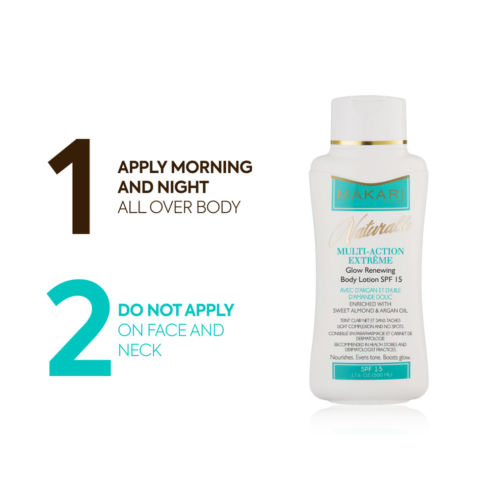 MAKARI NATURALLE MULTI-ACTION EXTREME GLOW RENEWING BODY LOTION