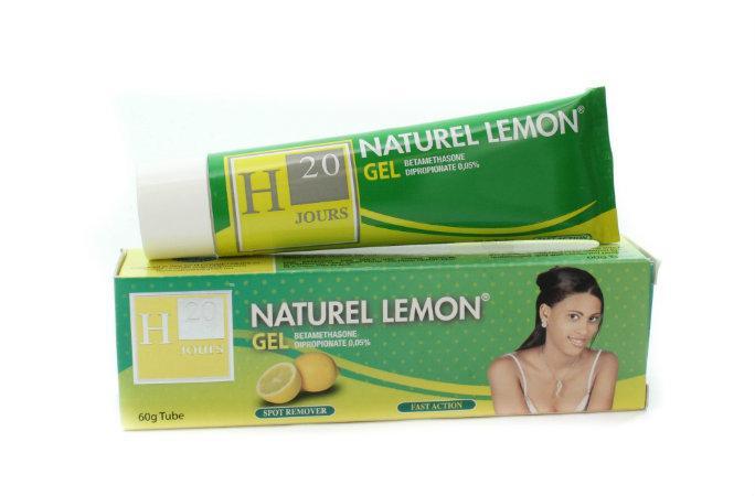 H20 Jours Natural Lemon Gel