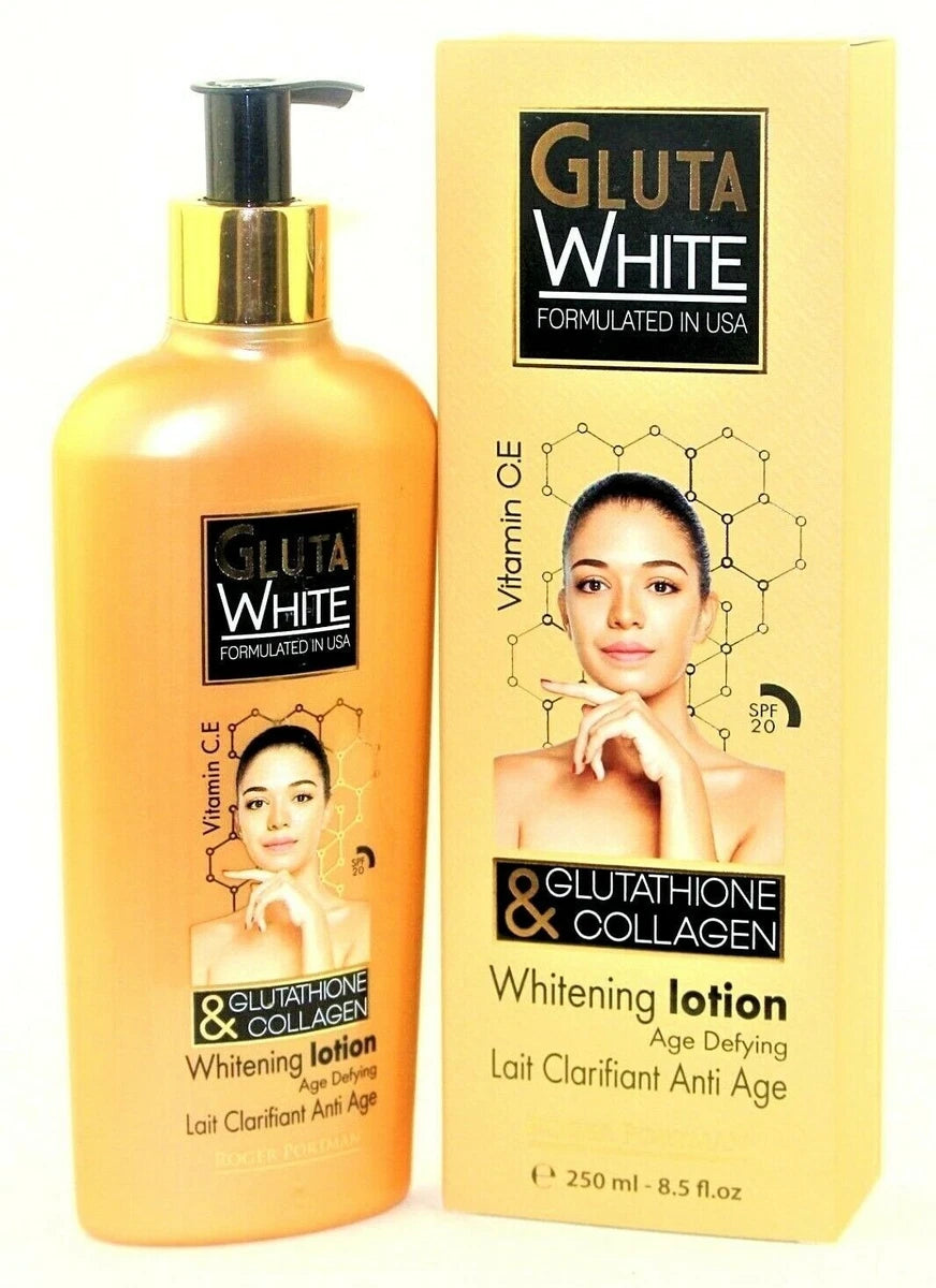 Gluta White Glutathione & Collagen Clarifying Cream 250ml , Soap and Lotion
