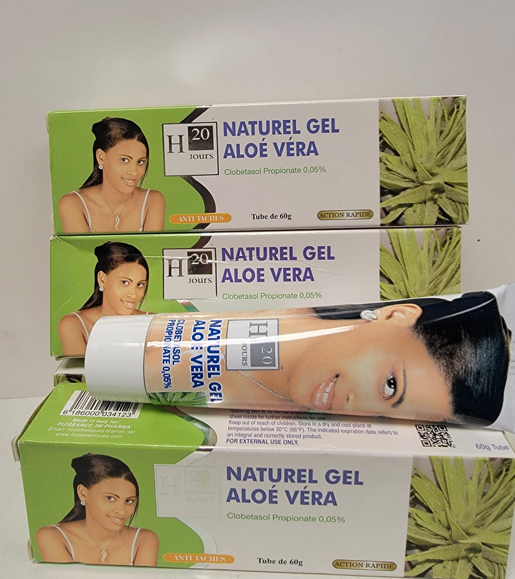 H20 Jours Naturel Gel Aloe Vera (3pcs)