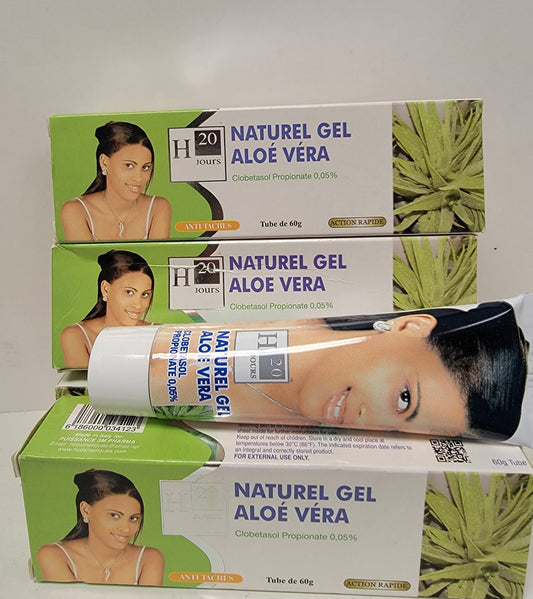 H20 Jours Naturel Gel Aloe Vera (3pcs)