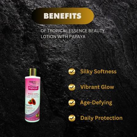 Tropical Essence papaya lotion