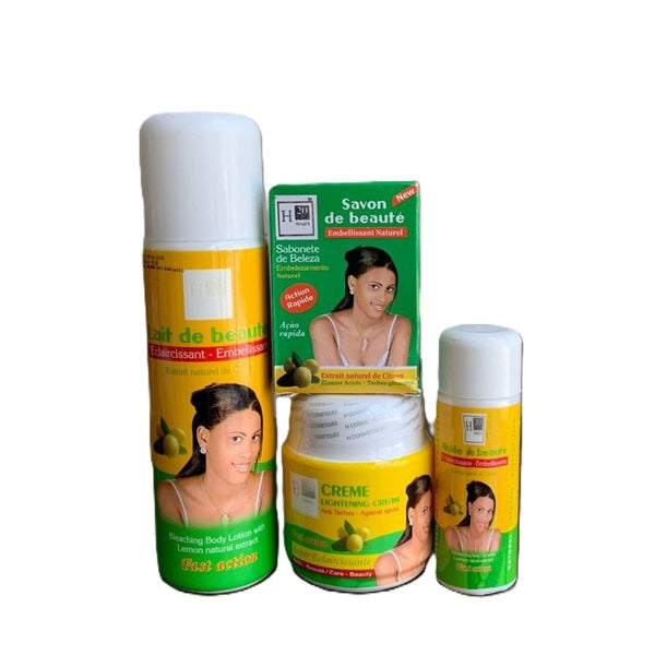 H20 Natural Lemon Lotion, Soap & Cream,body oil Skin Brightening & Moisturizing