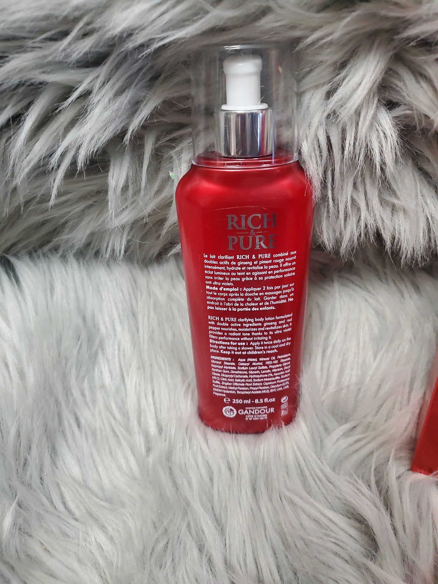 RICH AND PURE CLARIFYING BODY LOTION 250ML