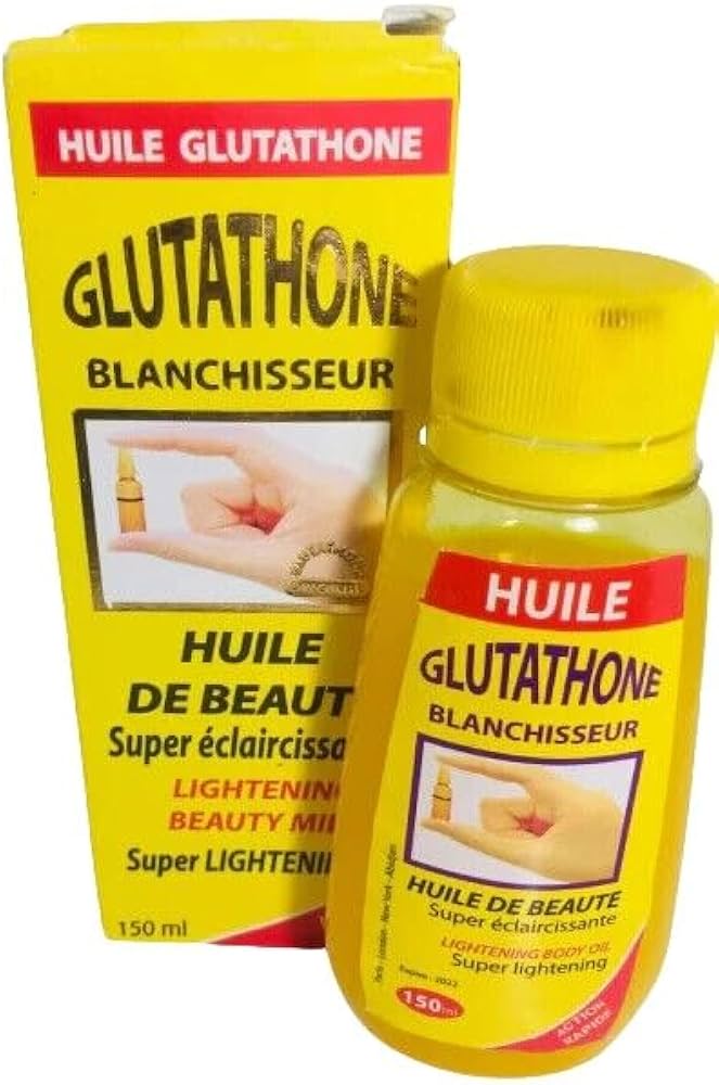 (GLUTATHIONE BLANCHISSEUR SUPER LIGHTENING oil /HUILE 150ML