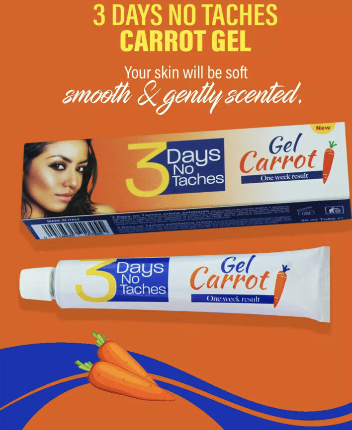 3 Days No Taches Carrot Gel [1pcs