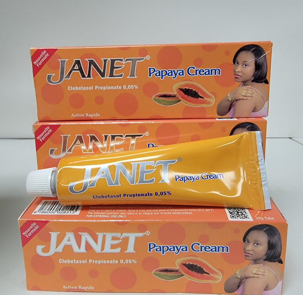 Janet papaya Cream 3pcs